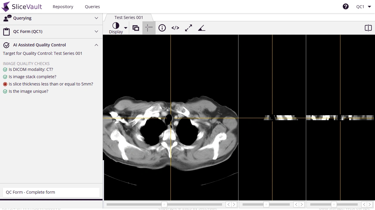 Screenshot - Intelligent Quality Assist