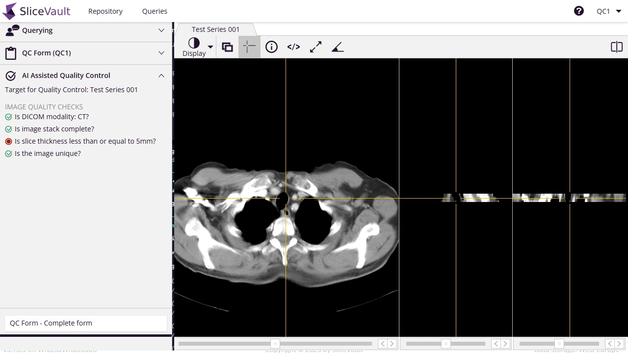 Screenshot - Intelligent Quality Assist