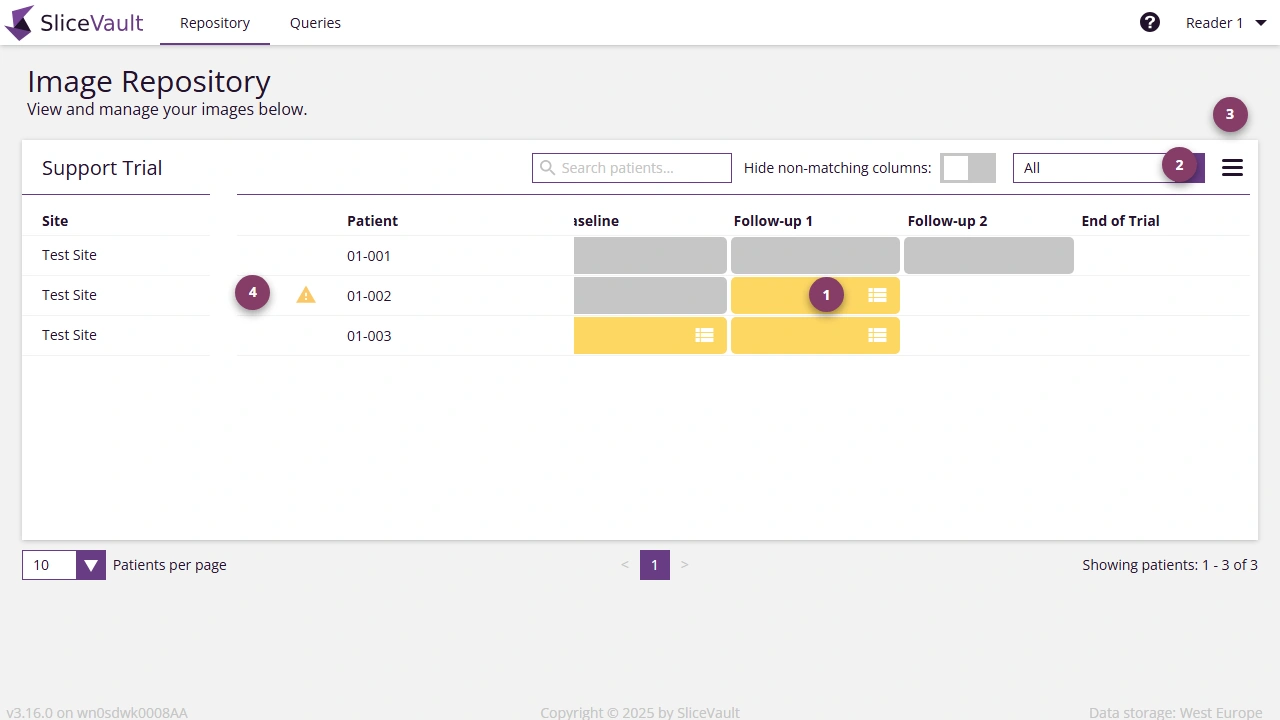 Screenshot of the repository page for Readers