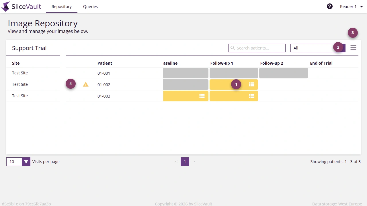 Screenshot of the repository page for Readers