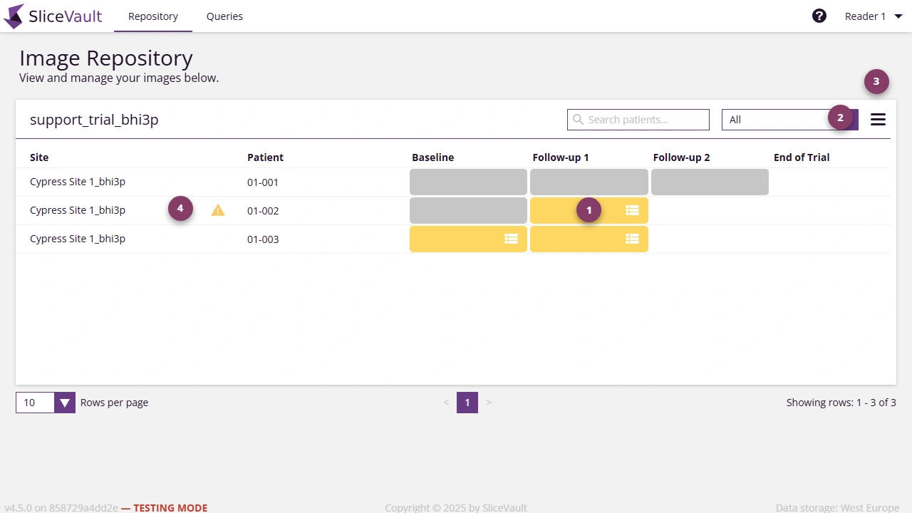 Screenshot of the repository page for Readers