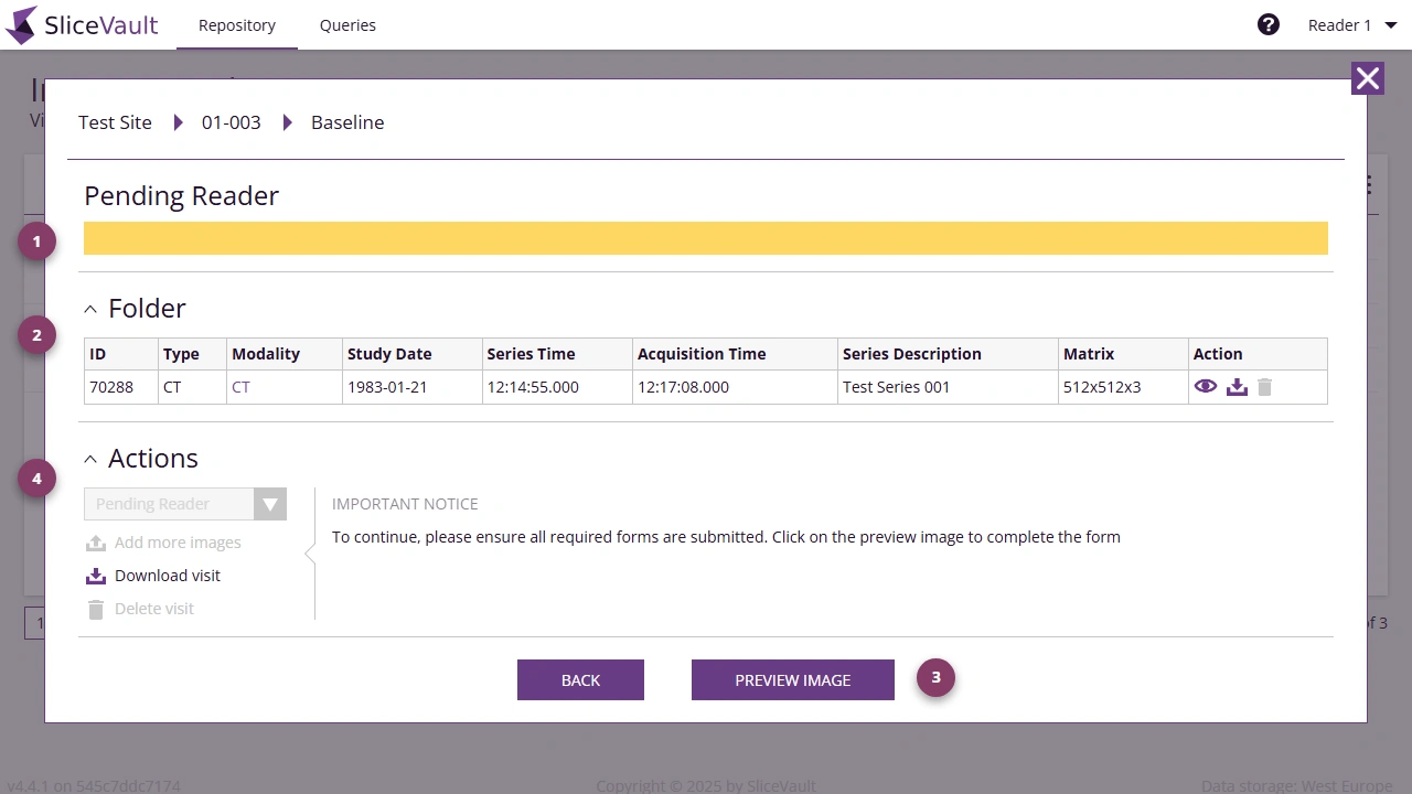 Screenshot - Reader Visit Dashboard