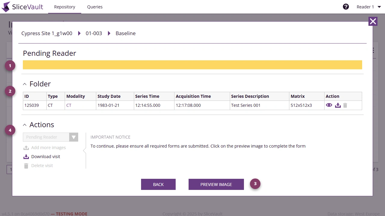 Screenshot - Reader Visit Dashboard